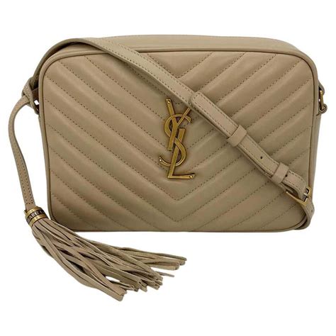 ysl quilted lou camera bag|lou camera bag dark beige.